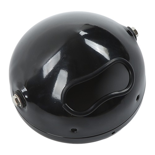 Ι 5.3in Motorcycle LED Headlight Housing Matte Black Retro Headlamp Bucket Mount - Picture 3 of 12