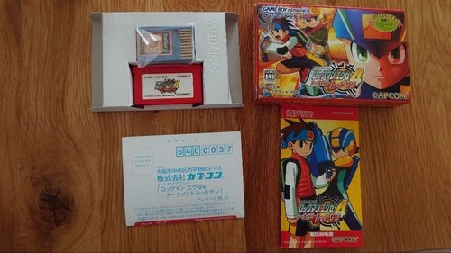 Mega Man Exe 4 Game Boy Advance Red S Region Free