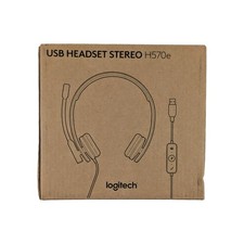 Logitech H570e USB Mono Headset w/ Noise-Canc...