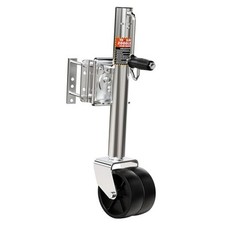 2000 lbs Trailer Jack with Dual Wheel, Heavy Duty Swivel Boat Jack, 12" 2000lbs