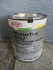 1 U.S. Quart DuPont Cromax Axalta MasterTint 828J HS Fast Blue Mixing Color