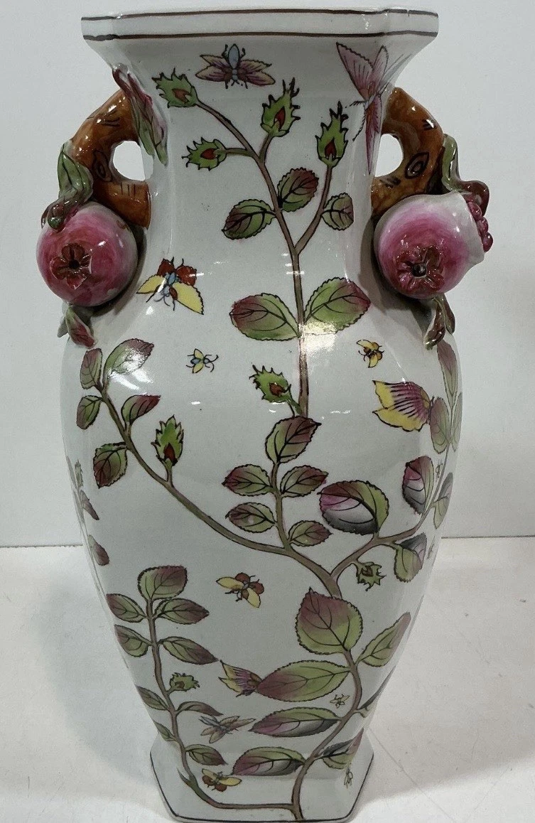 陶瓷粉红色1900-1940 中国古董花瓶| eBay