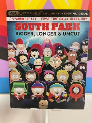 South Park: Bigger, Longer & Uncut (4K UHD, Blu-ray, 1999) w/ Slipcover