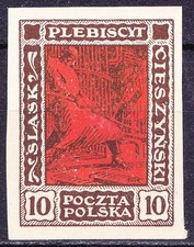 US 012 Poland Polska Cieszyn Silesia essay Fi IIIx1 expertised