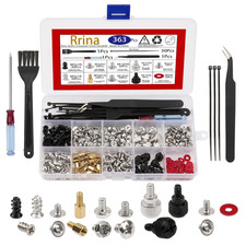 363Pcs Computer Screw Standoffs Assortment Kit for 2.5in SSD Hard Drive Compu...
