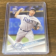 2017 Topps Update Series - Chih-Wei Hu #US198 (RC) Tampa Bay Rays