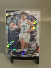 2025 Panini Prizm Natisha Hiedeman Cracked Ice Prizm #53 Minnesota Lynx