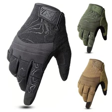 Tactical Gloves for Men Combat Hunting Shooting Military Army Full Finger Gloves