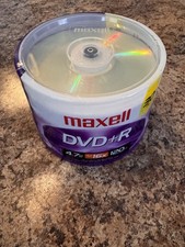 MAXELL DVD R DISCS 4.7GB 30 PACK WRITE ONCE SINGLE SIDED NEW SEALED