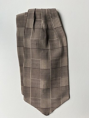 Polo Ralph Lauren Purple Label Houndstooth Ascot w/Tag