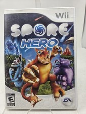 Spore Hero (Nintendo Wii, 2009) with Manual