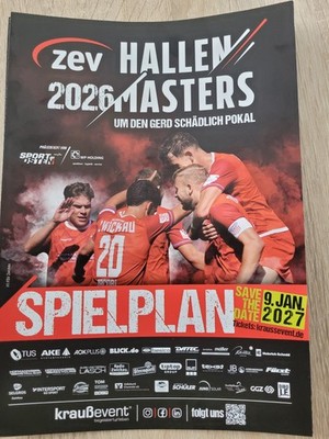 Programmheft Hallenturnier Zwickau 10.1.2026 CZJena,CfC,FSV,VfC