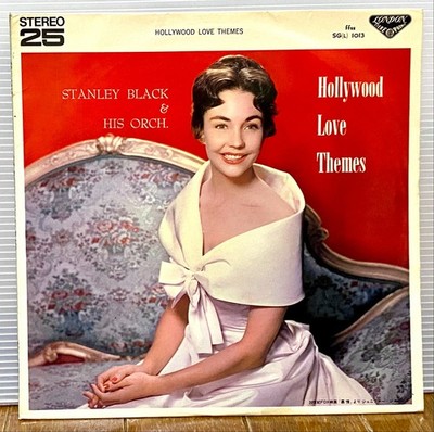 Stanley Black - Hollywood Love Themes 1963 Japan 10inch LP /Jennifer Jones cover