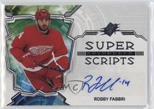 2022-23 SPx Superscripts Robby Fabbri #SS-RF Auto 2pw