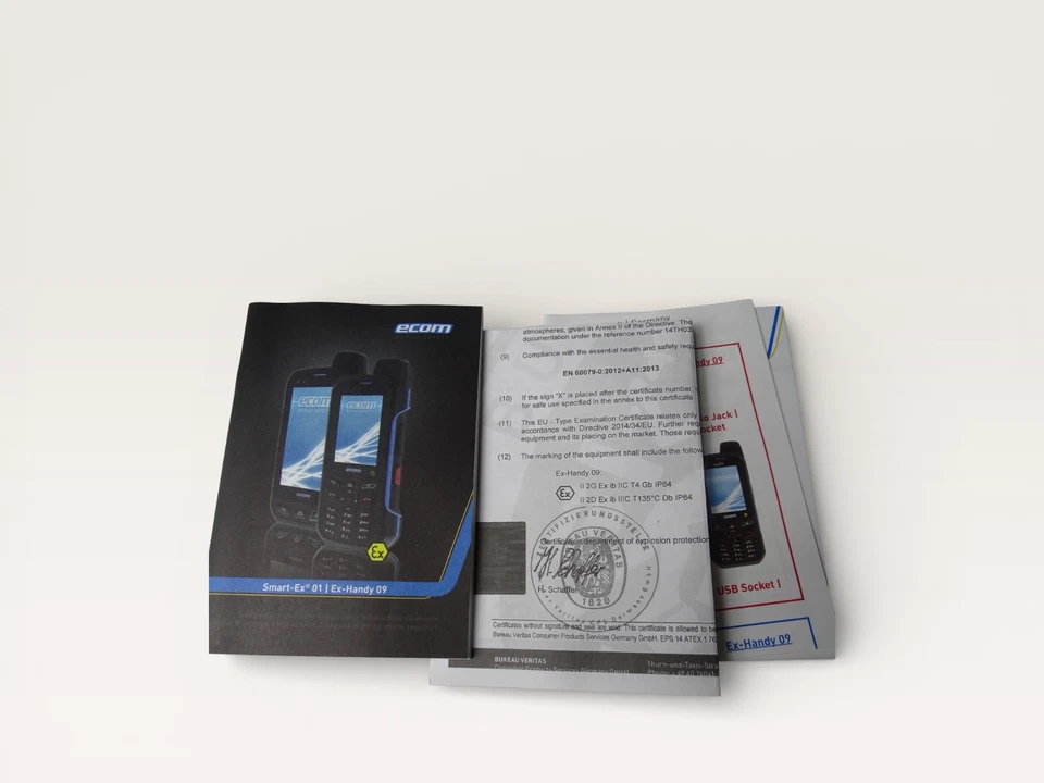 Sonim Ecom Smartphone, Ex-Schutz für ATEX Zone 1: Smart-Ex 01! Wie neu! OVP! - Bild 4 von 4