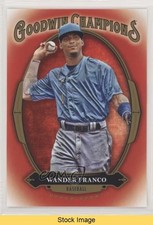 2020 Upper Deck Goodwin Champions Photo Variation Red Wander Franco READ 00jz