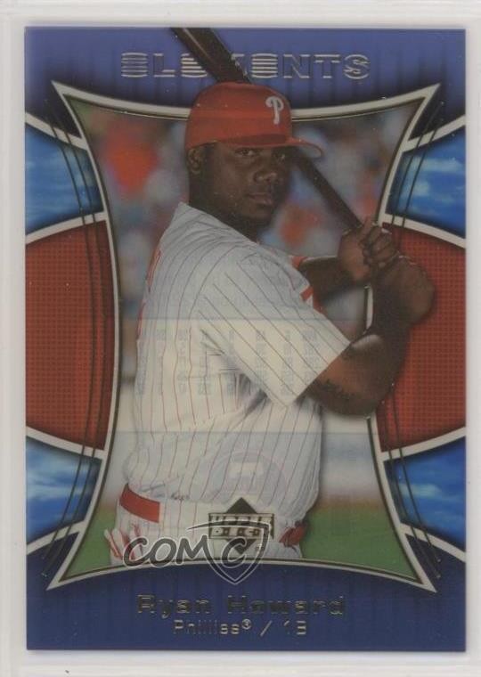 2007 Upper Deck Elements Ryan Howard #115 g0h