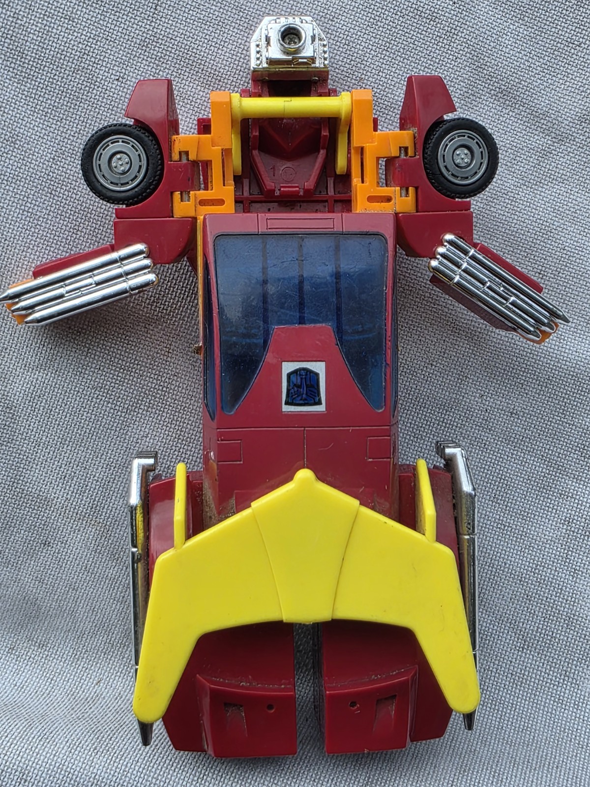 1986 Transformers G1 – HOT ROD – VTG Hasbro Plastic Feet Figure Only, See PICS!
