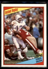 1984 Topps Fred Dean #355 San Francisco 49ers