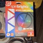 Spinbrightz Spoke Tube LED Wheel Light, Color Morphing, Weather Resistant, 3pk — photo 3