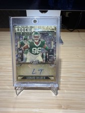 2024 Panini Contenders Rookie Ticket Gold Vinyl Leonard Taylor III  1/1 Auto RC