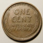 1909 VDB Lincoln Wheat Cent Penny VF-Details/ Damage Obsv.  Actual Coin Pictured