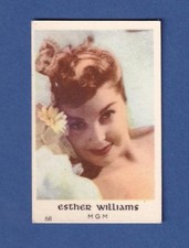 1950-60 Dutch Numbered Set 7 #68 Esther Williams