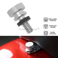 Chrome Rear Fender Seat Bolt Screw For Harley Dyna Street Bob Fat Bob Wide Glide