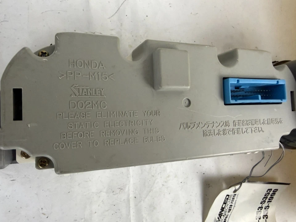 2002-2006 Acura RSX A/C aquecedor unidade de controle de temperatura climática 79600S6MA42 FABRICANTE DE EQUIPAMENTO ORIGINAL - Imagem 4 de 4