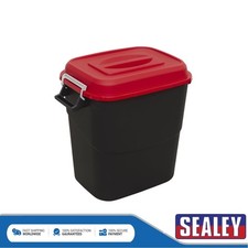 Image of Sealey Refuse/Storage Bin 75L Red BM75R