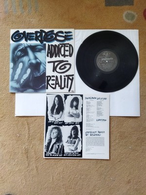 OVERDOSE - Addicted to reality     LP      1990    COGUMELO       1. press
