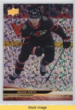 2024-25 Upper Deck Series 2 Rainbow Speckled Foil Shane Pinto #370 READ 0nr3