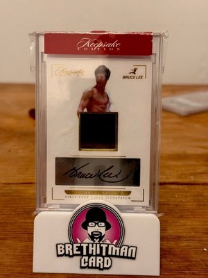 2024 Keepsake Edition Bruce Lee First Ever Laser Signapatch /99 - Relic  
