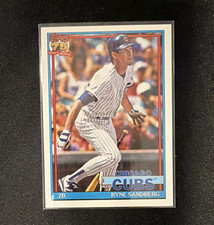 Topps Ryne Sandberg Chicago Cubs Baseball Trading Card 2026 Throwback