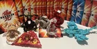 Vintage Bakugan Battle Brawlers - Lot Of 7 + 20 Cards - See Description