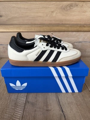 Adidas Samba OG Cream White, Core Black & Sand Strata - Uk6- Brand New in Box