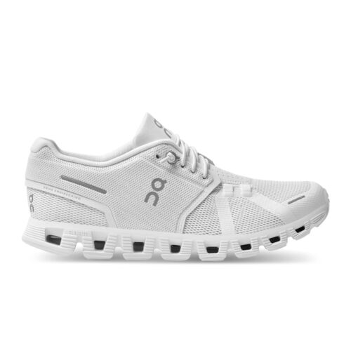 ON Running Women's Cloud 5 All White Size 10 Medium Width Brand New
