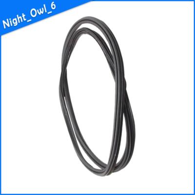 Back Door Weatherstrip Rubber Seal Replacement Black Fits For