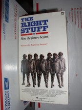 The Right Stuff (VHS, 1992 2-Tape Set, VHS) NEW FACTORY SEALED ED HARRIS NOS NIP