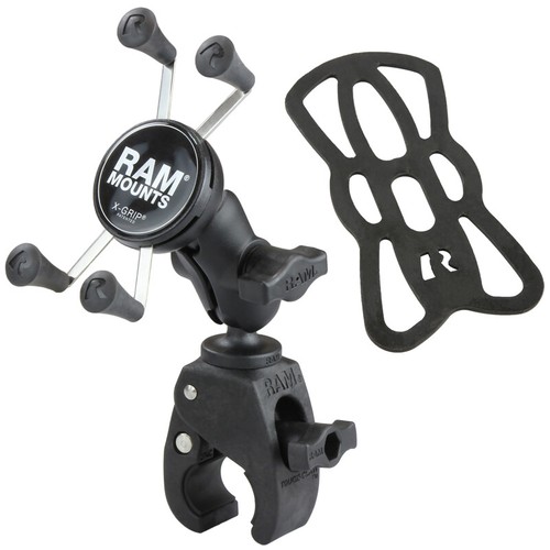 Support de rail de guidon RAM Tough-Claw avec poignée X pour téléphone portable / smartphone - Photo 2 sur 3