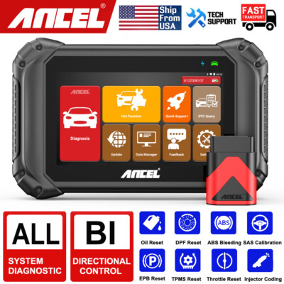 ANCEL V5 BT OBD2 Scanner Bluetooth All System Oil DPF Regen EPB TPMS Reset Tool