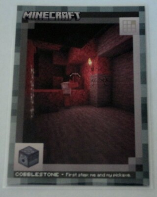 2024 Panini Minecraft Cobblestone Stone Parallel #138