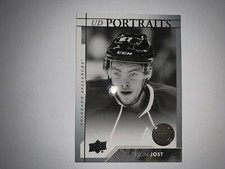 17/18 UD PORTRAITS ROOKIES Tyson Jost # P-55 Upper Deck 17-18 RC
