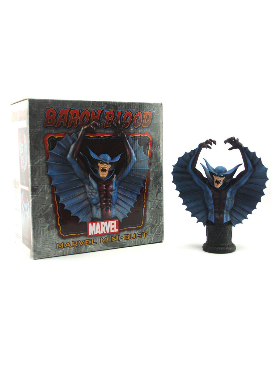 Bowen Designs Baron Blood Mini Bust Limited 1497/1500 Marvel Bowen Designs Baron Blood Mini Bust Limited 1497/1500 Marvel