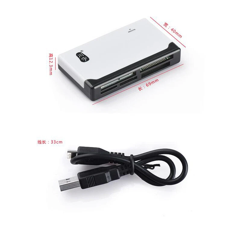 Kawau C235 All in 1 Memory Card Reader For TF SD CF MS M2 XD Cards USB2.0  - Image 3 of 4