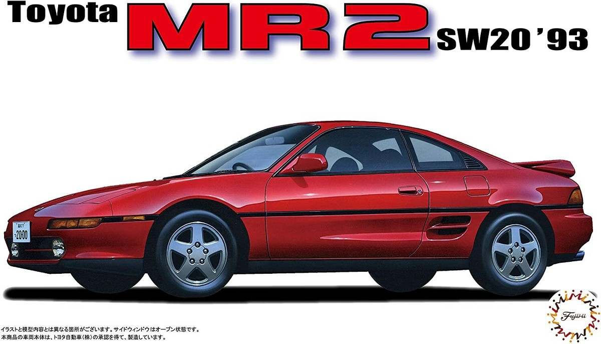 Fujimi 1/24 Model Kit Toyota SW20 MR2 '93 midship car from