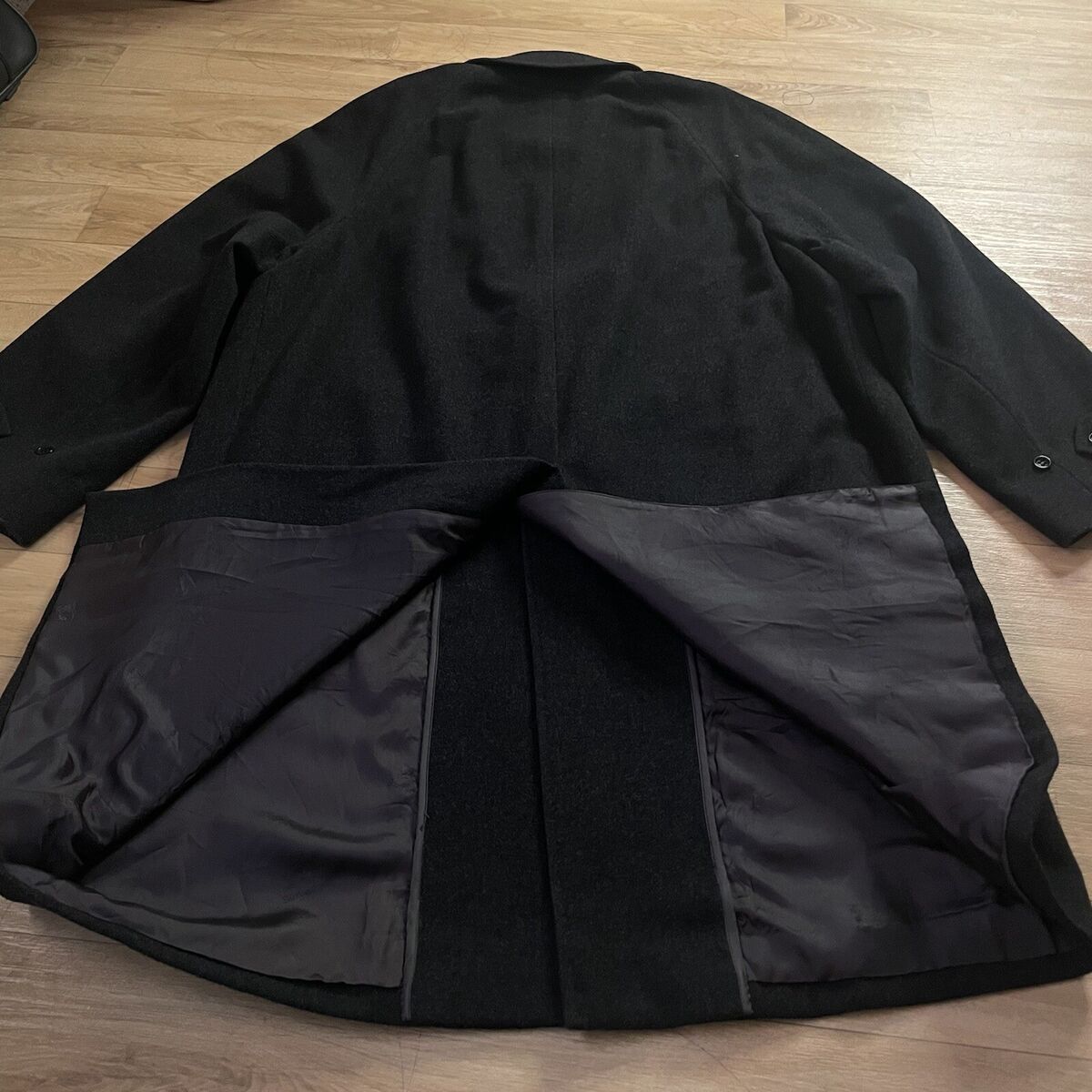 VINTAGE Burberry Trench Coat jacket CASHEMERE VIRGIN WOOL VINTAGE Burberry Trench Coat jacket CASHEMERE VIRGIN WOOL
