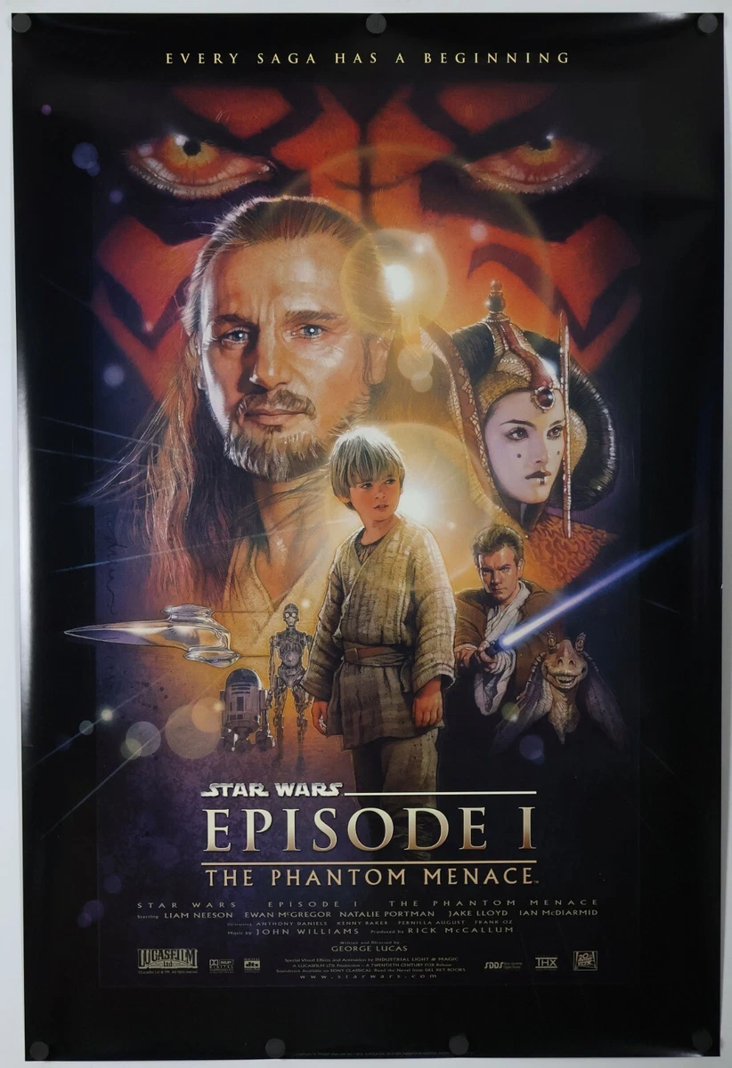 Star Wars Movie Poster 27x40 In Movie Memorabilia Original Us