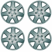 MITSUBISHI  FTO 15" Tempest Car Wheel Trims Hub Caps Plastic Covers Silver