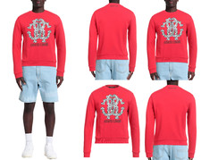 Roberto Cavalli Lynx RC Logo Sweat Sweater Shirt Jumper Pullover